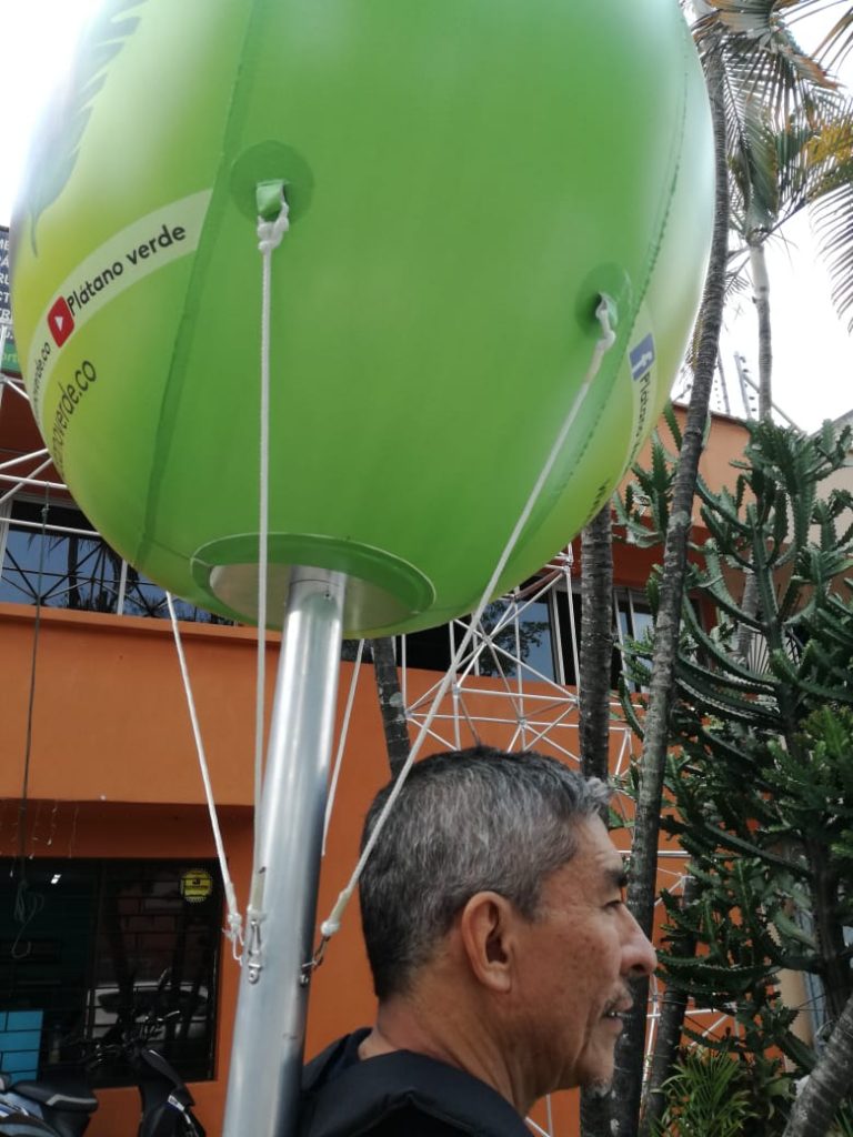 Plátano Verde Creamos - Globo Móvil (2)